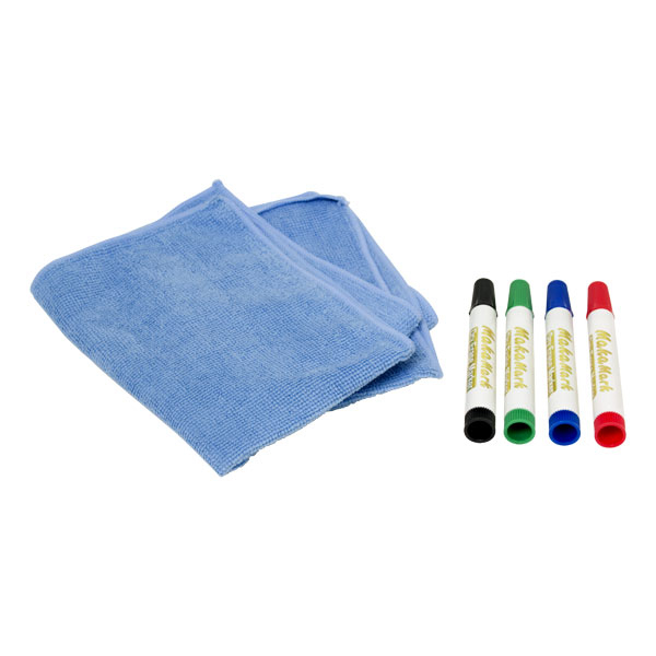 Makamark Markers & Eraser Towel